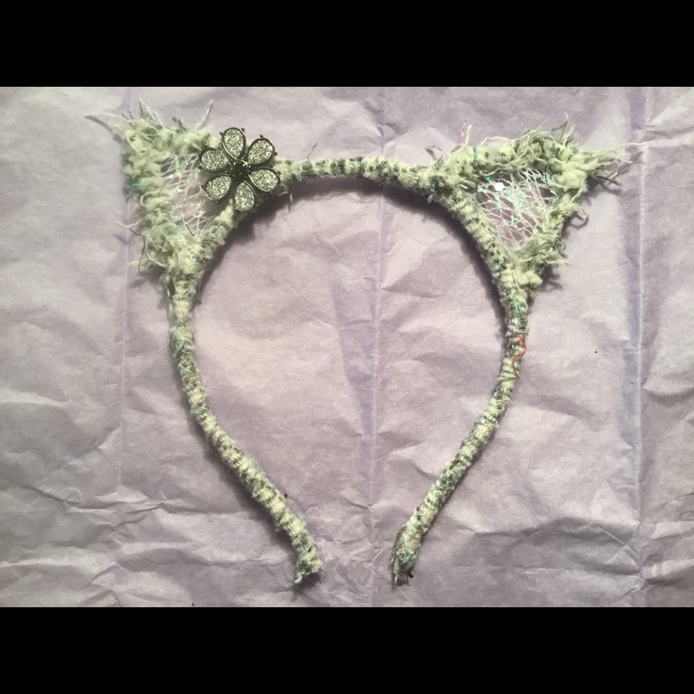 Kitty cat head bands